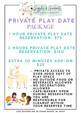 Giggles & Gourmets Play Cafe & Bakery