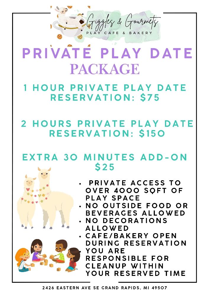 Giggles & Gourmets Play Cafe & Bakery - wedding in Grand Rapids, MI