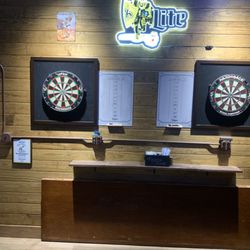 The Cabin Lounge - We have Dart Boards and Dart Teams.