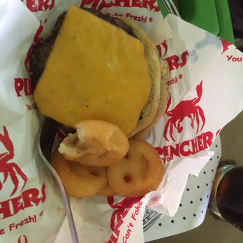 Pinchers - Kid's Cheeseburger - Seafood Near Me - Naples, Florida Pinchers - Kid's Cheeseburger - Seafood Near Me - Naples, Florida