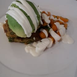 The Palette Cafe - Chickpea fritters