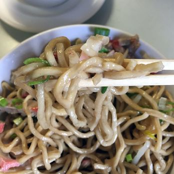 Sam Sato's - Close-up of dry mein ... my favorite thing to order. - Bakeries Near Me - Wailuku, Hawaii Sam Sato's - Close-up of dry mein ... my favorite thing to order. - Bakeries Near Me - Wailuku, Hawaii