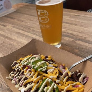 The Brewtorium Brewery & Kitchen - Frito Pie, Lightning Wizard IPA - Brewpubs Near Me - Austin, Texas