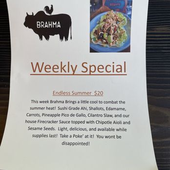 Brahma Bar and Grill - New American Near Me - Fair Oaks, California