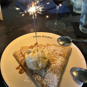 Petite Suzette - Birthday crepe - French Near Me - Montgomery, Texas