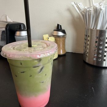 Ripple Cafe - Strawberry Iced Matcha Latte - Coffee & Tea Near Me - Boston, Massachusetts Ripple Cafe - Strawberry Iced Matcha Latte - Coffee & Tea Near Me - Boston, Massachusetts