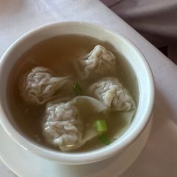 Wonton soup Wonton soup