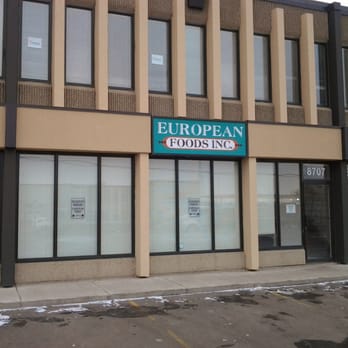 European Foods - the front of the building - Specialty Food Near Me - Edmonton, Alberta European Foods - the front of the building - Specialty Food Near Me - Edmonton, Alberta