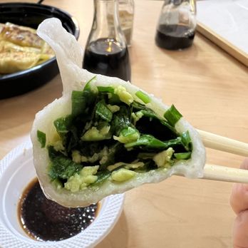 Old Captain Dumpling - Egg and Chinese Chive Dumpling - Chinese Near Me - Flushing, New York