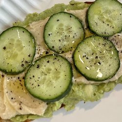 Juicy J's - Avocado & Hummus Toast