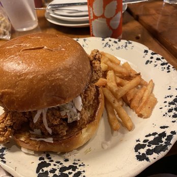 Rudy Royale - Fried chicken sandwich and fries - Chicken Shop Near Me - Charleston, South Carolina