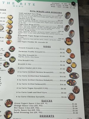 Menu photo 2 The Bite San Francisco, CA