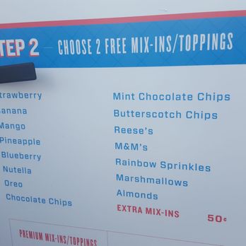 Scoop N Roll Creamery - Step two:Choose two toppings - Ice Cream & Frozen Yogurt Near Me - Edmonton, Alberta Scoop N Roll Creamery - Step two:Choose two toppings - Ice Cream & Frozen Yogurt Near Me - Edmonton, Alberta