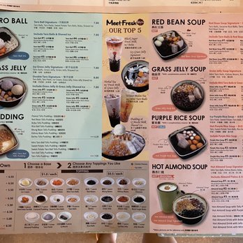 Meet Fresh - Menu - Desserts Near Me - Irvine, California Meet Fresh - Menu - Desserts Near Me - Irvine, California