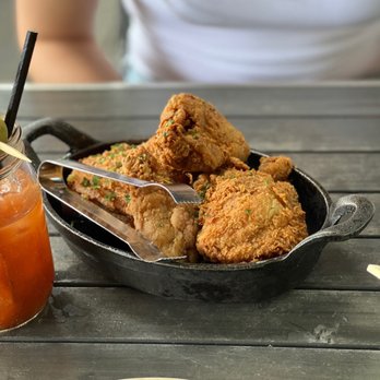 Yardbird Table & Bar - Fried chicken - AMAZING! You must use the sauces with them - Southern Near Me - Miami Beach, Florida Yardbird Table & Bar - Fried chicken - AMAZING! You must use the sauces with them - Southern Near Me - Miami Beach, Florida