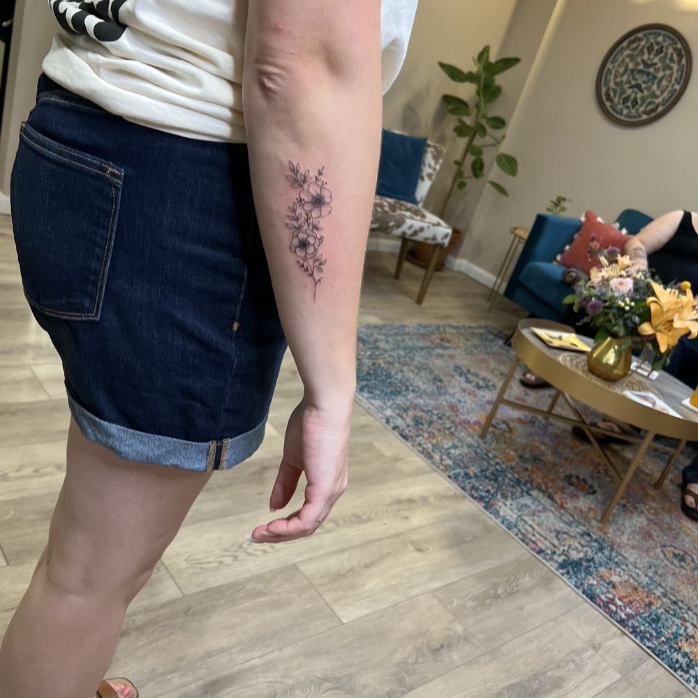 Studio Ink  - Placement on forearm - Permanent Makeup Near Me - Sacramento, California