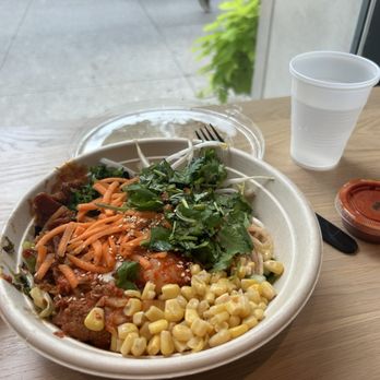 SeoulSpice - Spicy pork is way too spicy. Taste good though - Korean Near Me - Chicago, Illinois