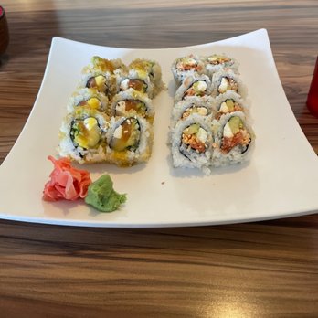 Sushi N U - Boston Roll and Mango Philly Roll - Sushi Bars Near Me - Tempe, Arizona Sushi N U - Boston Roll and Mango Philly Roll - Sushi Bars Near Me - Tempe, Arizona