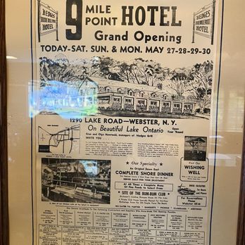 Hedges 9 Mile Point - The history of the joint! - Seafood Near Me - Webster, New York Hedges 9 Mile Point - The history of the joint! - Seafood Near Me - Webster, New York