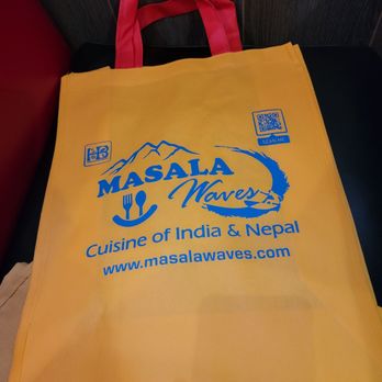 Masala Waves - Free Take Home Bag - Indian Near Me - Huntington Beach, California