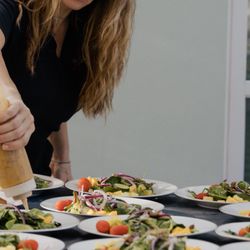 PCS Event Productions - Catering #platedsalads
Keys wedding