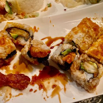 Yobo - Shrimp Tempura rolls (disgusting) - Sushi Bars Near Me - Newburgh, New York