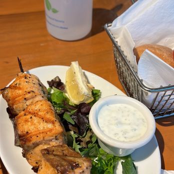 SF Kebab - Salmon kebab $8. Large juicy chunks. - Mediterranean Near Me - San Francisco, California SF Kebab - Salmon kebab $8. Large juicy chunks. - Mediterranean Near Me - San Francisco, California