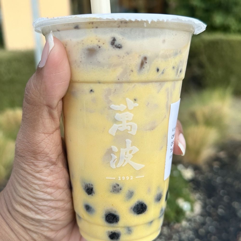 Custard Boba Milk Tea Custard Boba Milk Tea