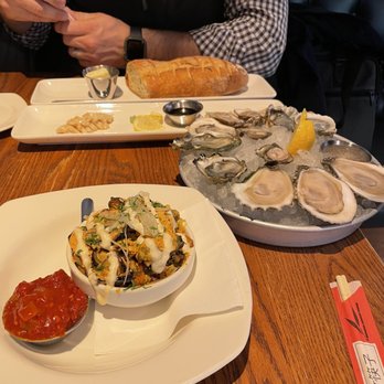 Taylor Shellfish Farms - Geoduck (top); Variety of Oysters; and Mussels - Seafood Near Me - Seattle, Washington