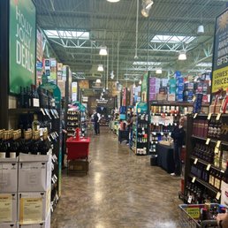 One of the aisles, filled with selections One of the aisles, filled with selections