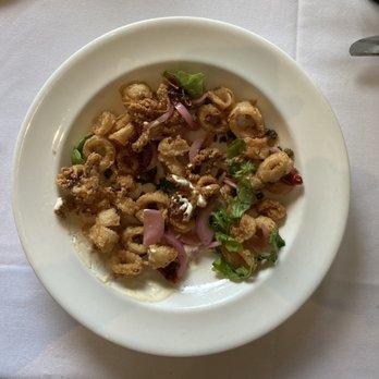 Alma Nove - Potato - crusted calamari - Italian Near Me - Hingham, Massachusetts