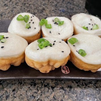 Brochette Dumpling - 17. Special House Pan-fried Pork Bao () (6 pcs) - Dim Sum Near Me - San Francisco, California