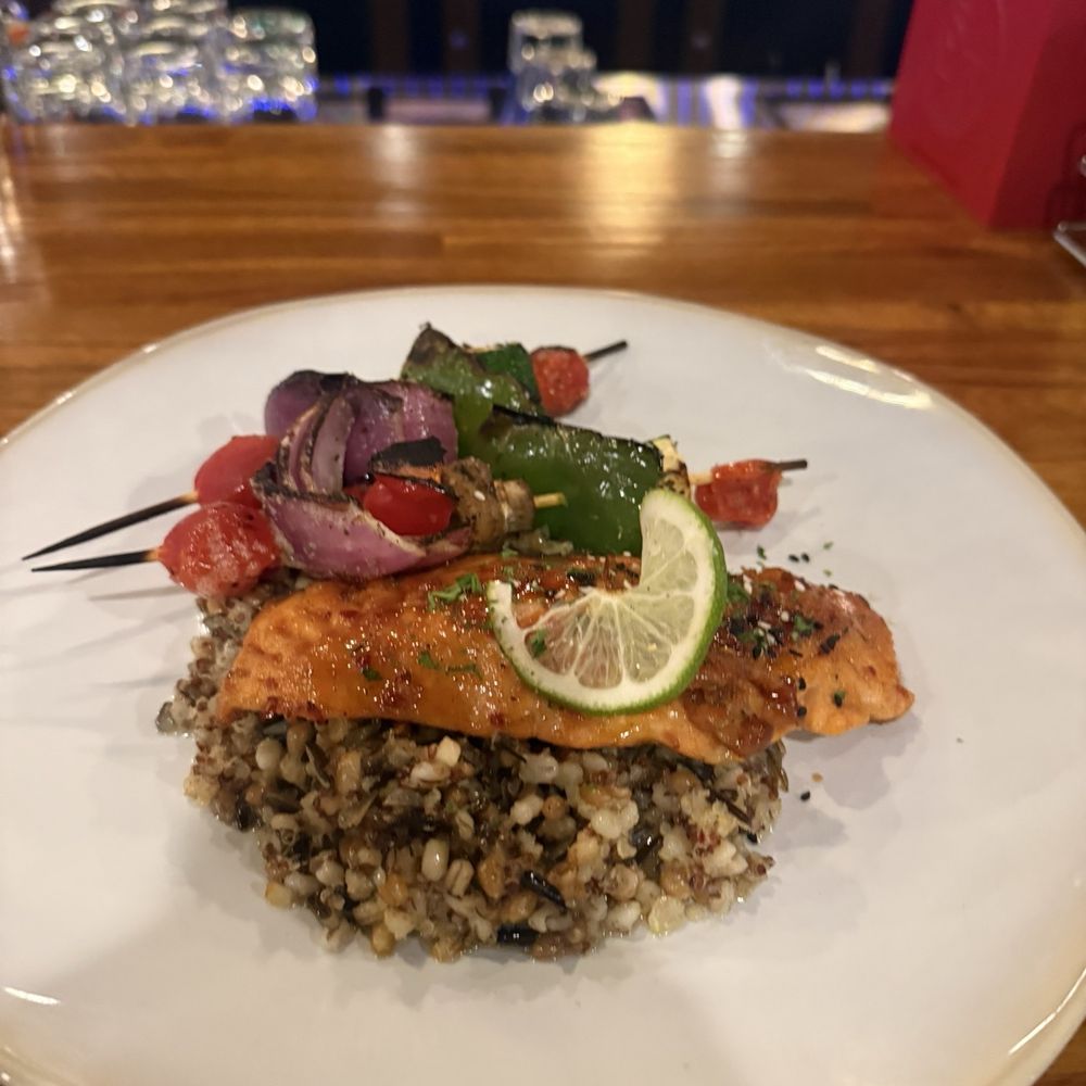 Salmon dinner