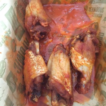 Wingstop - Freezer Burns! So very obvious and wrong! - Chicken Wings Near Me - Palmdale, California