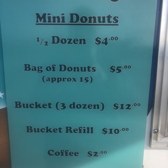 Poppin Minis Donuts - the price of the donuts - Food Trucks Near Me - Topeka, Kansas Poppin Minis Donuts - the price of the donuts - Food Trucks Near Me - Topeka, Kansas