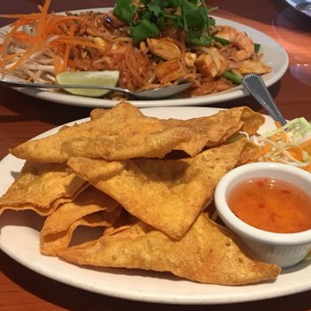 Thai Cafe - Fried won tons and pad Thai - Thai Near Me - Irvine, California Thai Cafe - Fried won tons and pad Thai - Thai Near Me - Irvine, California