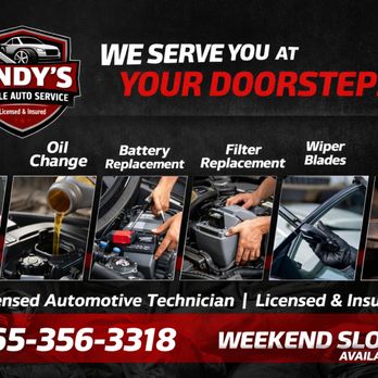 Andy’s Mobile Auto Service - Auto Repair Near Me - Hamilton, Ontario