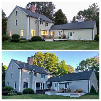 Finishing Touch Painting - before and after - Painters Near Me - Amesbury, Massachusetts