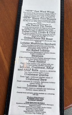 Menu photo 1 Helen's Restaurant Machias, ME Menu photo 1 Helen's Restaurant Machias, ME