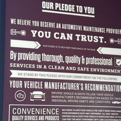 Jiffy Lube - The pledge you can trust