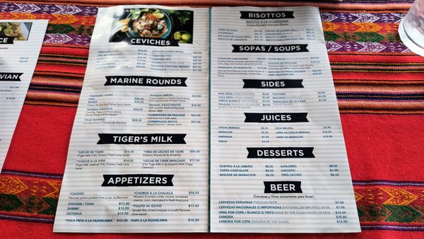 Menu photo 3 Ceviches Peru Beach Miami Beach, FL Menu photo 3 Ceviches Peru Beach Miami Beach, FL