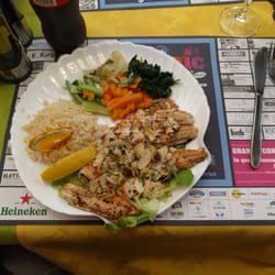 Antica Osteria Vacchini - Persico-fish from the Lake (Lago Maggore if I'm not mistaken) with rice Aerole-Ste