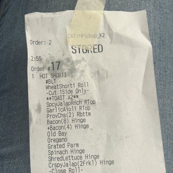 Wawa - So many toppings yet so little sandwich. - Gas Stations Near Me - Brownsburg, Indiana