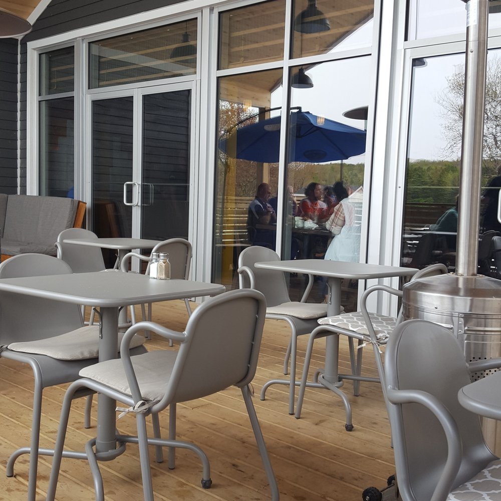 The Turtleback Tap & Grill - tables and chairs outside - American Near Me - Halifax, Nova Scotia