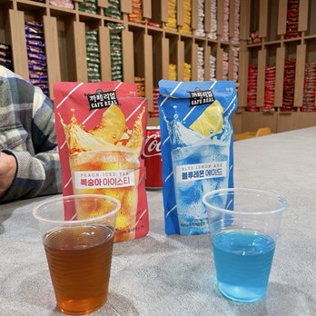 Ramen Lab - Disappointing experience of the hyped up Korean convenience store bag drinks. They also don't have ice - Ramen Near Me - San Jose, California
