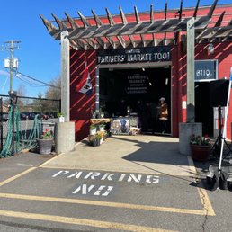 he parking area