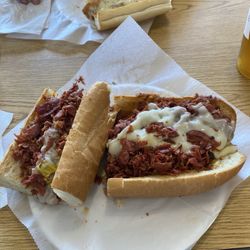 Milano's Pizza - Hot pastrami and cheese Large Pastrami