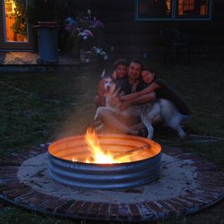 Grace Grange Lodge and Stable - Campfires and a sky of brilliant stars.