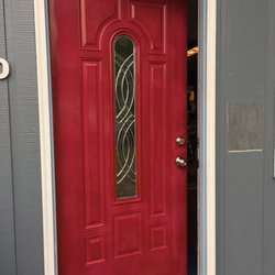 Marta Paint Works - Any color you desire for your door & I spray.