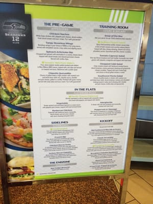 Menu photo 8 Seattle Seahawks 12 Club Seattle, WA Menu photo 8 Seattle Seahawks 12 Club Seattle, WA